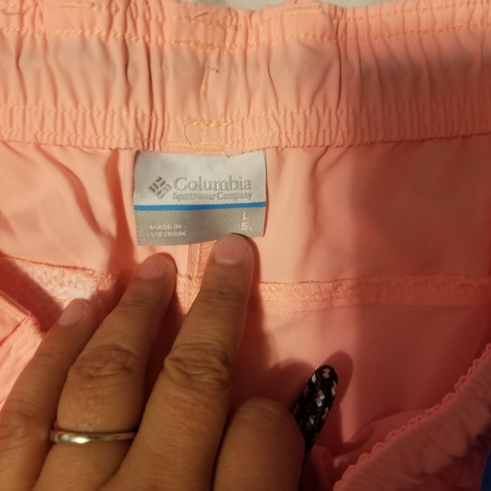 NWT Columbia Water Short Women's Size L Color  Orange - Picture 11 of 12